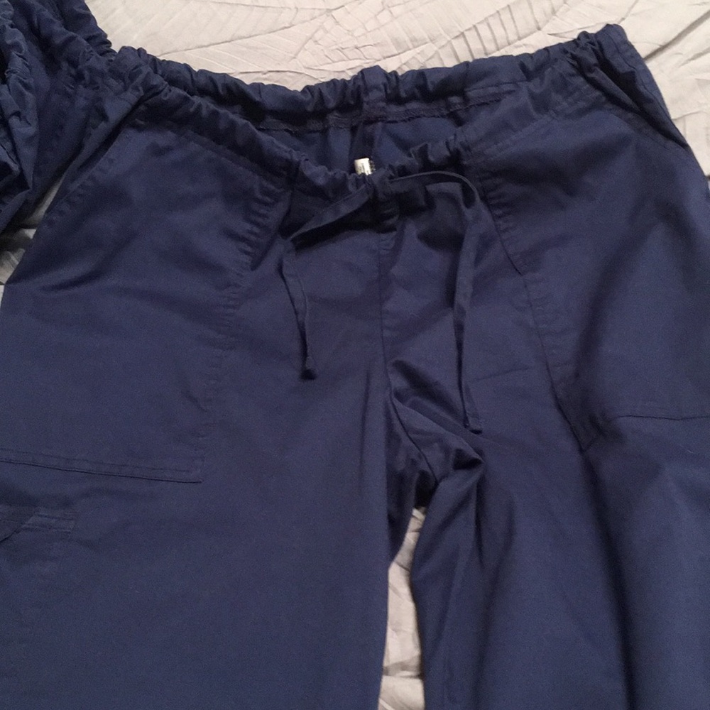 Cherokee workwear, drawstring scrub pants.